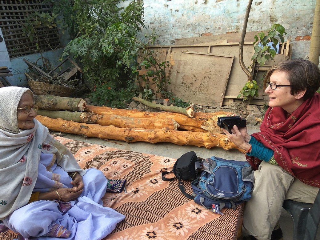 recording stories at Kaushik's brother's wife's natal home in Singhwara 2 Feb 2017 second photo